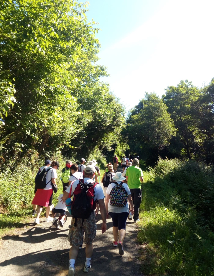 Camino al Castillo de los Andrade