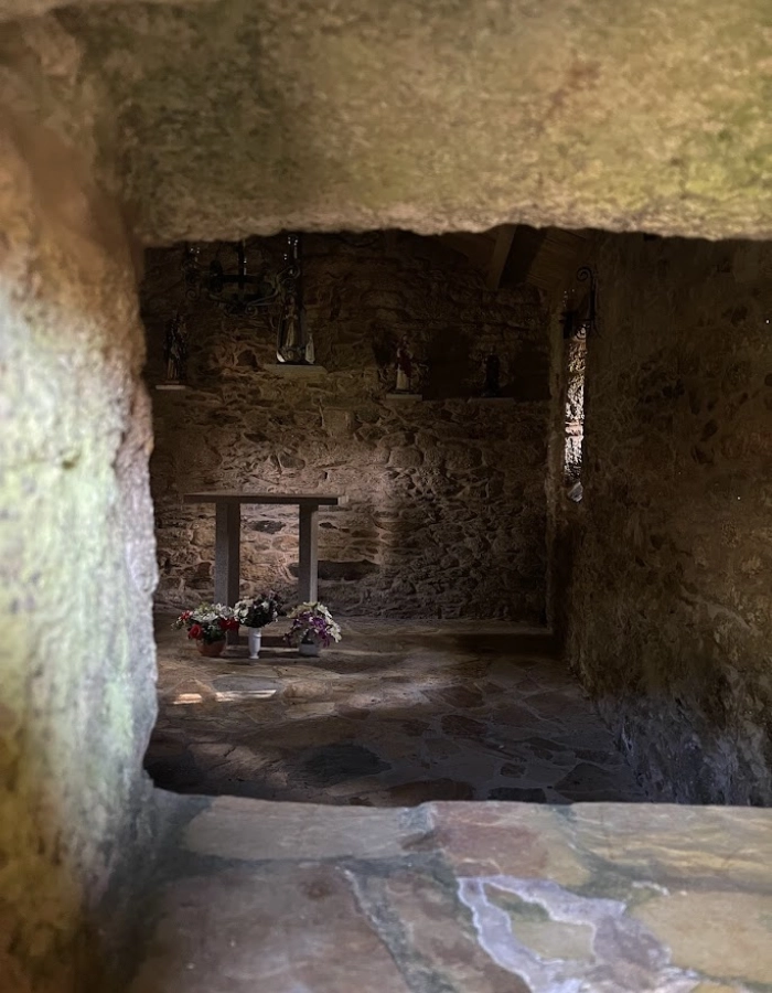 Interior del Capilla de la Ascensión