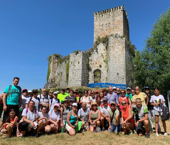 Grupo en Castillo de los Andrade