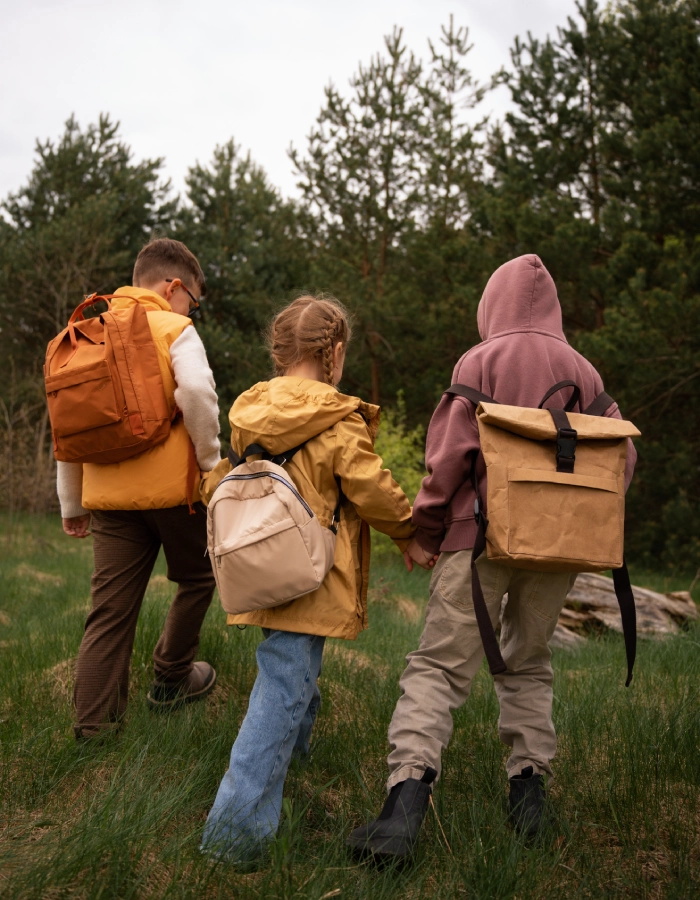 Niños de excursión