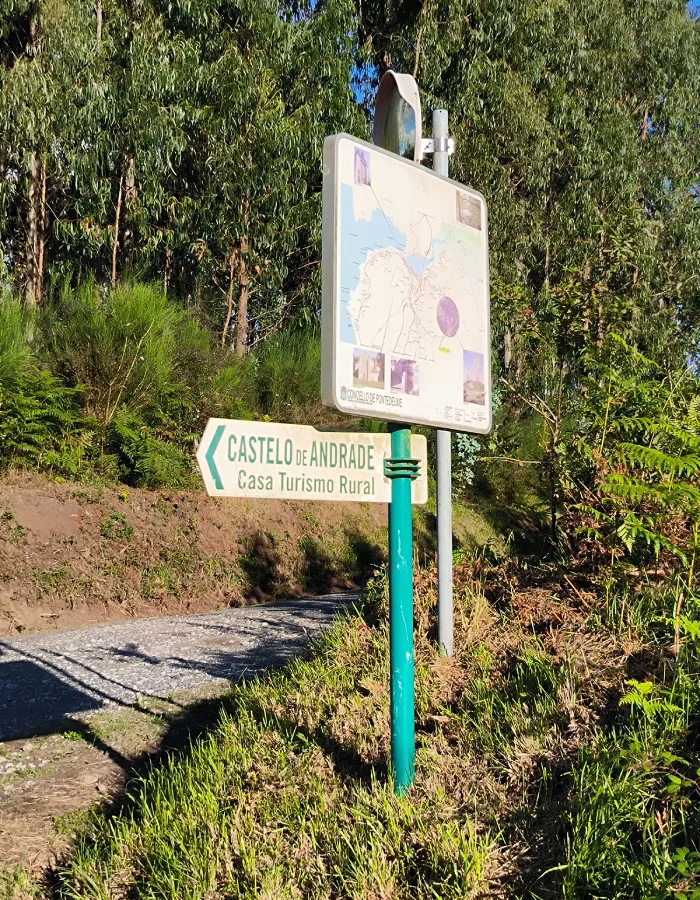 Ruta al castillo de los Andrade