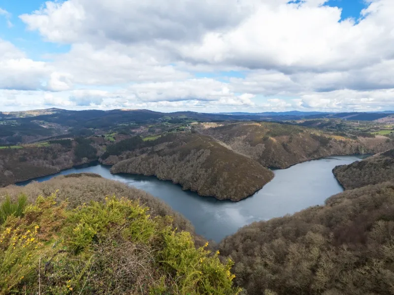 Vistas desde el Mirador da Carbueira