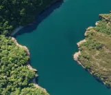 Río Eume plano aéreo